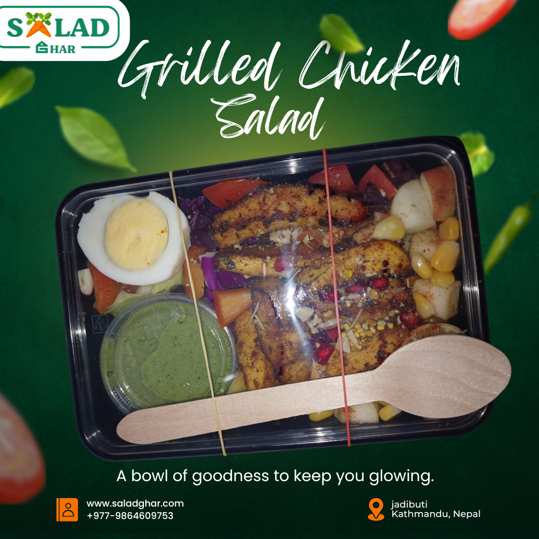 Grilled Chicken Salad Bowl Salad Ghar Grilled Chicken Salad Bowl Salad Ghar