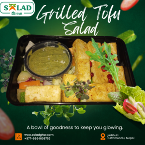 Grilled Tofu Salad
